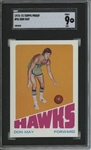 1972 Topps #96 Don May 9 card progressive proof.